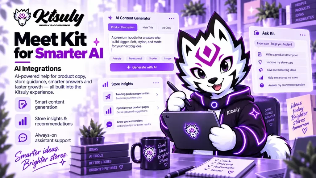 Meet Kit AI: Your Ecommerce Sidekick