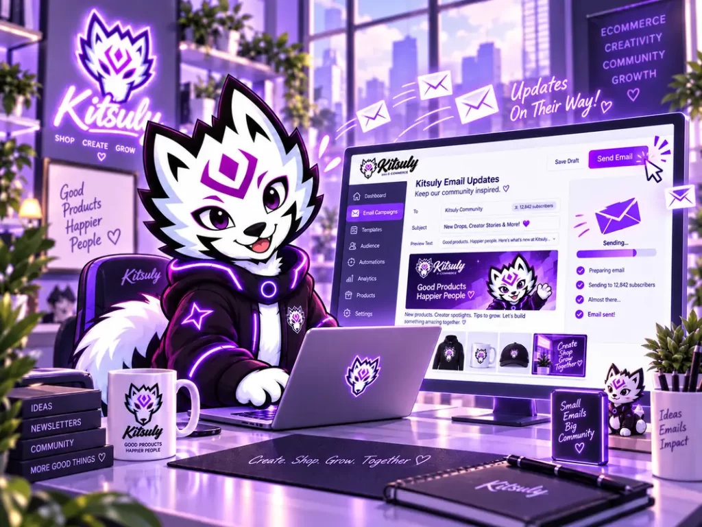 Email Marketing Inside Kitsuly