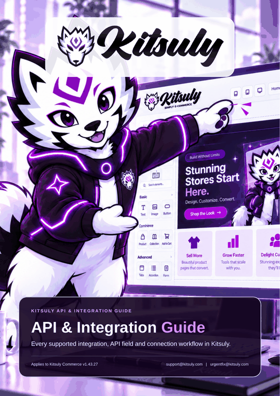 API & Integration Guide cover