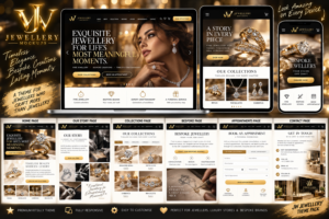 JW Jewellery — Luxury Jewellery Theme cover